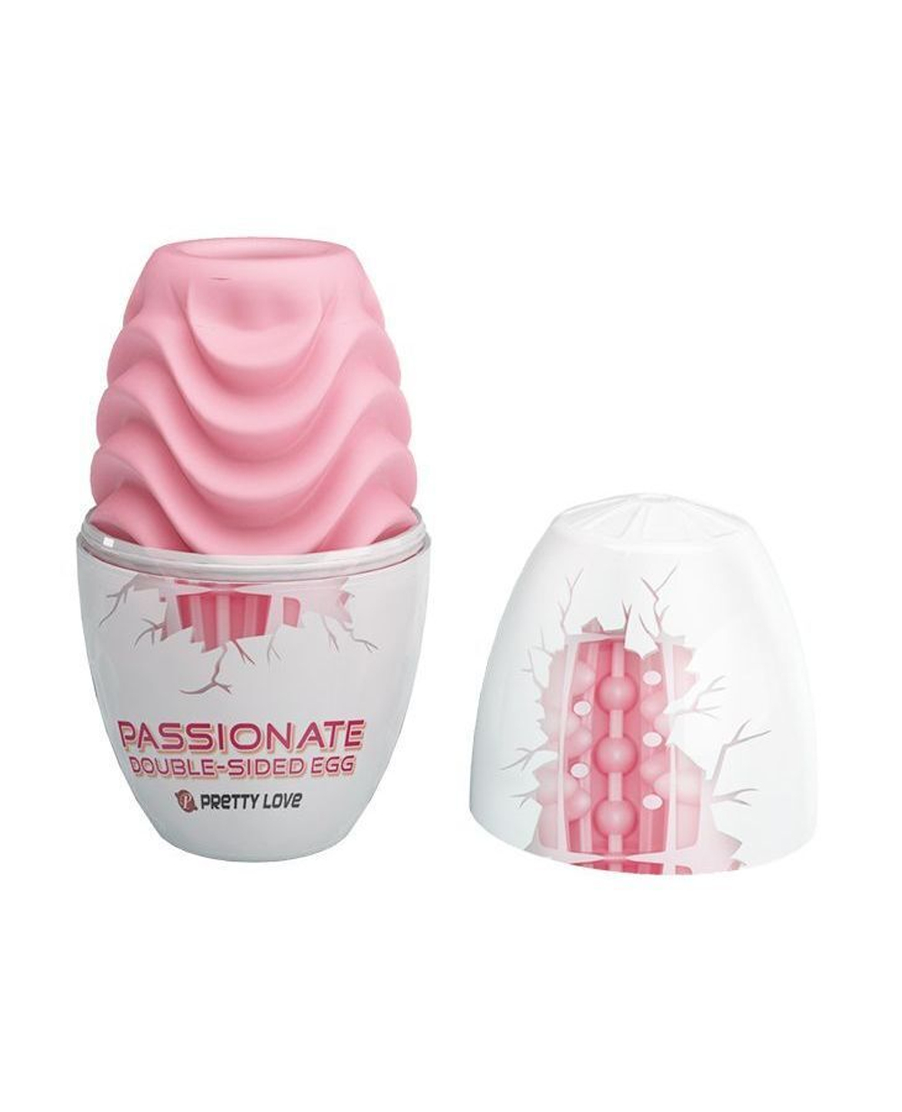 Мягкий нереалистичный мастурбатор для двустороннего удовольствия Passionate-X