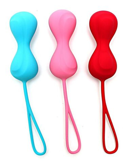 Набор из трёх двойных вагинальных шариков Satisfyer Power Balls