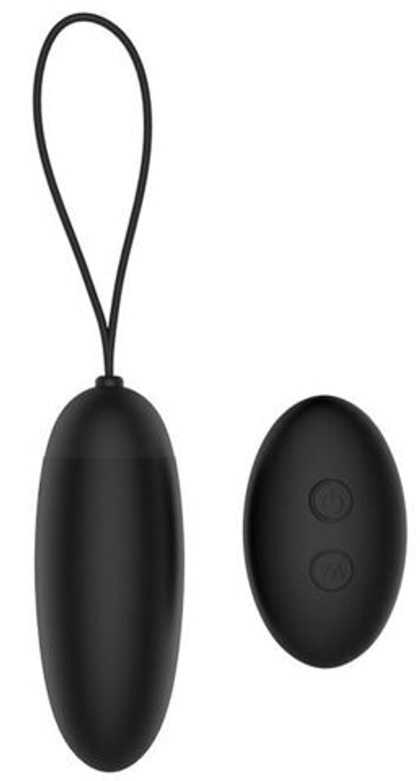 Черное виброяйцо remote dusky pleaser
