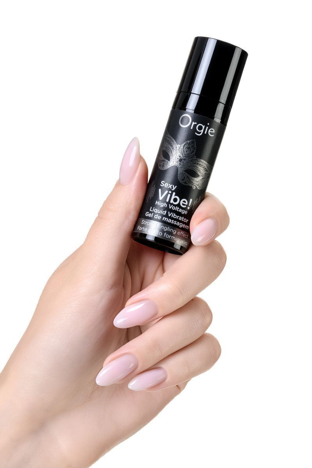 Гель для массажа Orgie Sexy Vibe High Voltage с эффектом вибрации - 15 мл.