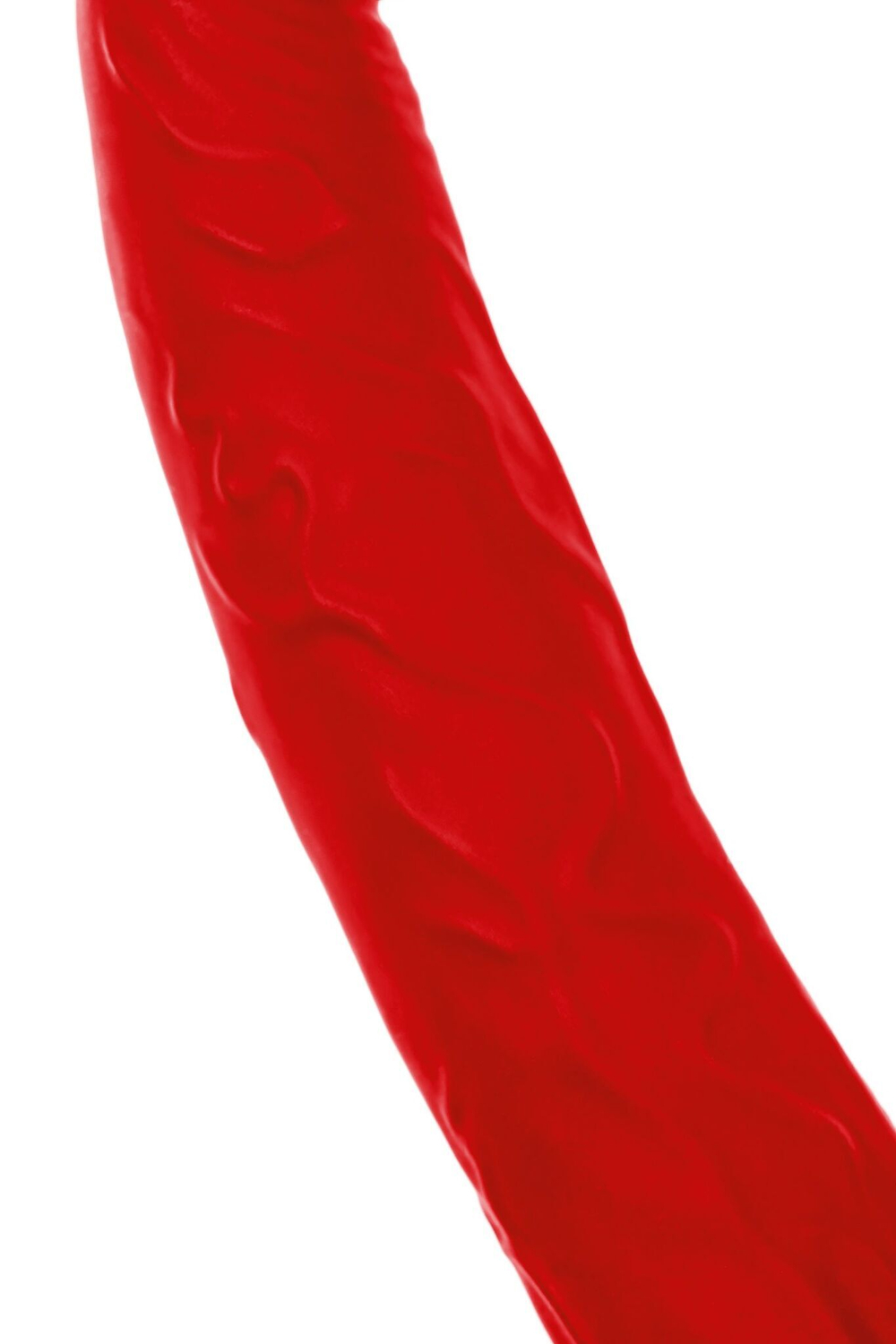 Насадка на пенис для двойного проникновения black&red - 16,5 см.