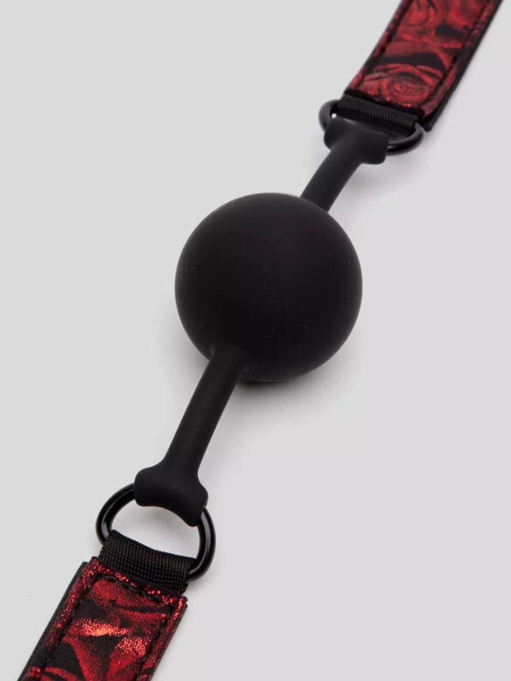 Кляп-шар на двусторонних ремешках reversible silicone ball gag