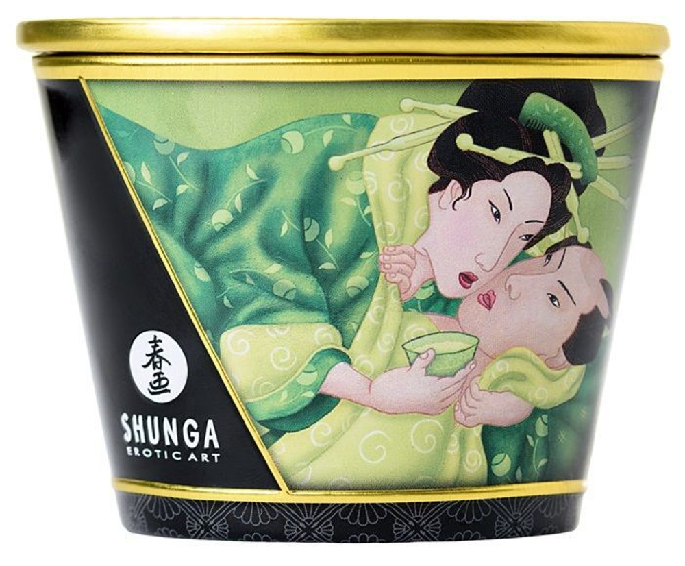 Массажная свеча shunga с ароматом