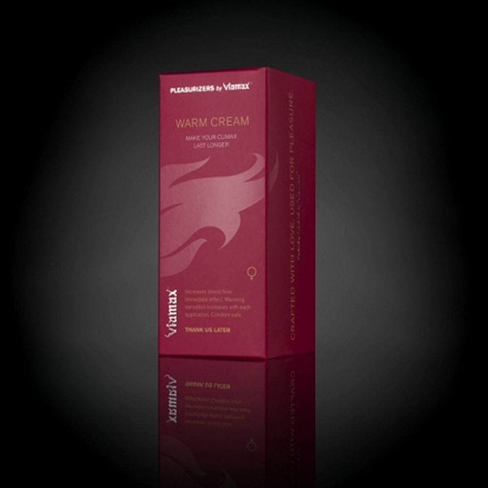 Согревающий крем для женщин Viamax Warm Cream