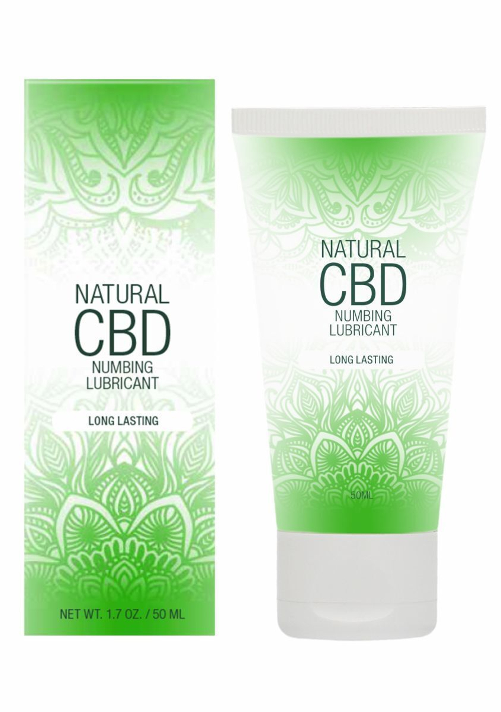 Лубрикант с пролонгирующим эффектом Natural Cbd Numbing Lubricant - 50 мл.