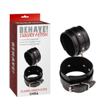 Черные оковы classic ankle cuffs