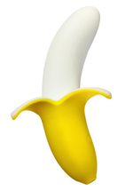 Оригинальный мини-вибратор в форме банана mini banana - 13 см.