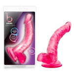 Розовый фаллоимитатор sweet n hard 7- 21,59 см.