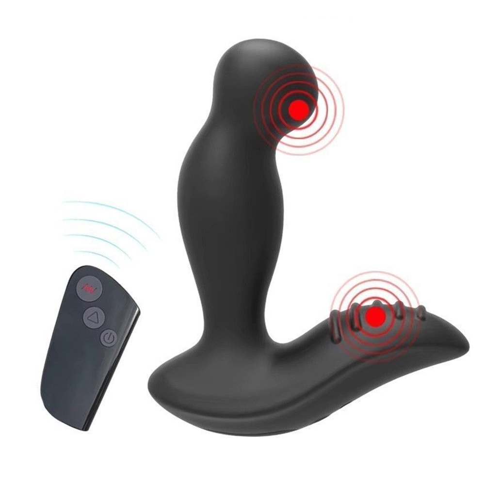 Вибромассажер простаты 3,5’’ remote control p-spot massager - 12,5 см.