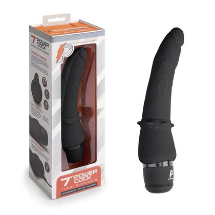 Анальный вибратор 7  Slim Anal Realistic Vibrator - 20 см.