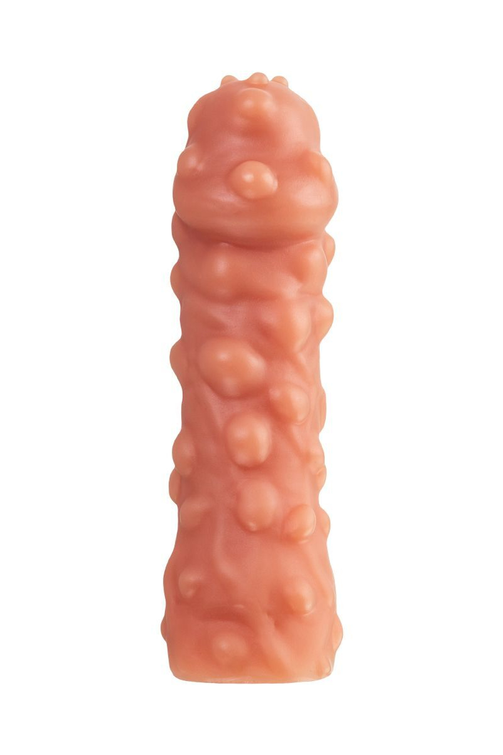 Насадка на фаллос с крупными бугорками cock sleeve 003 size l - 17,6 см.