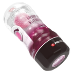 Прозрачный текстурированный мастурбатор Vacuum Cup Masturbator Black Hole