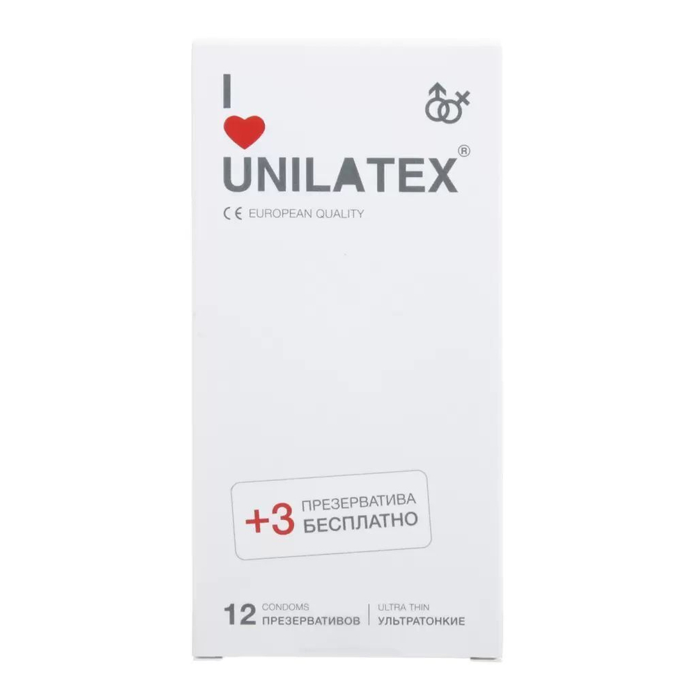 Ультратонкие презервативы Unilatex Ultra Thin