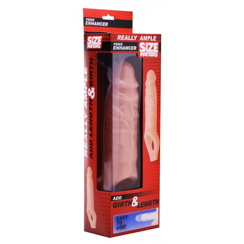 Насадка, увеличивающая длину и диаметр пениса, size matters - 16,5 см.