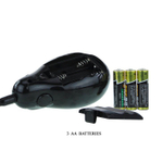Анальная пробка с вибрацией и пультом управления remote control vibrating plug - 11 см.