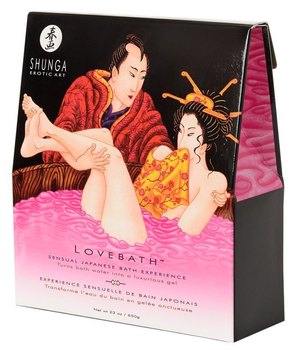 Соль для ванны lovebath, превращающая воду в гель - 650 гр.