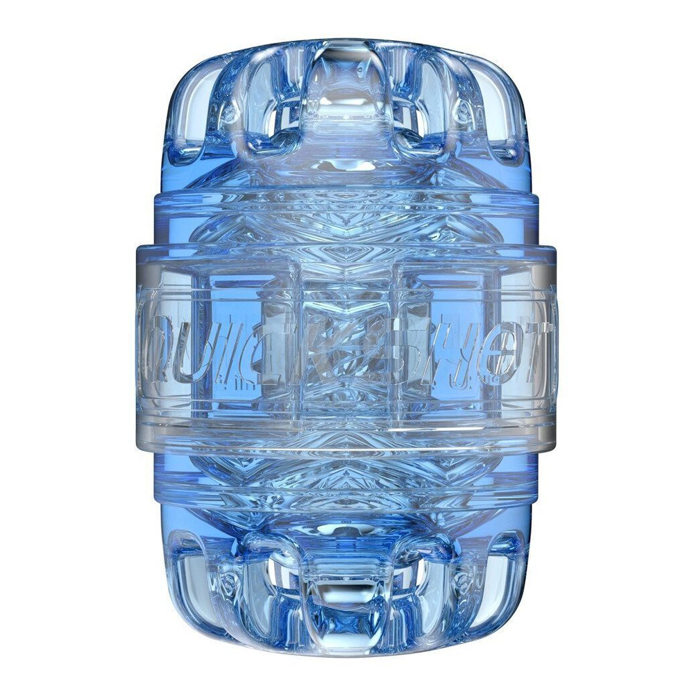 Реалистичный мягкий мастурбатор для удовольствия Quickshot Turbo Blue Ice