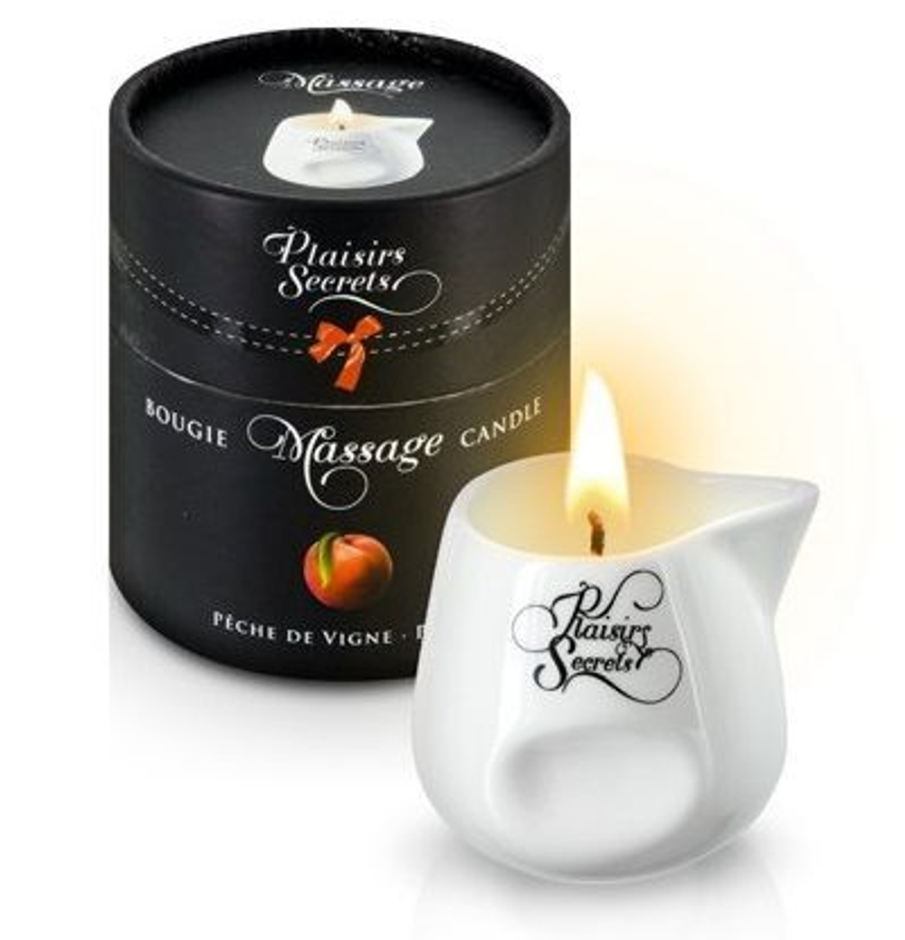 Массажная свеча plaisir secret bougie massage с ароматом