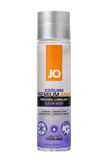 Анальный охлаждающий лубрикант на силиконовой основе JO Anal Premium Cooling
