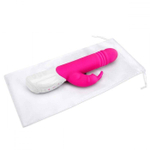 Пульсирующий вибромассажер G-Spot Thrusting Rabbit - 24 см.