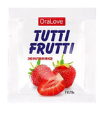 Гель-смазка Tutti-Frutti со вкусом