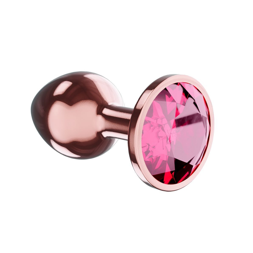 Пробка цвета розового золота с кристаллом Diamond Shine