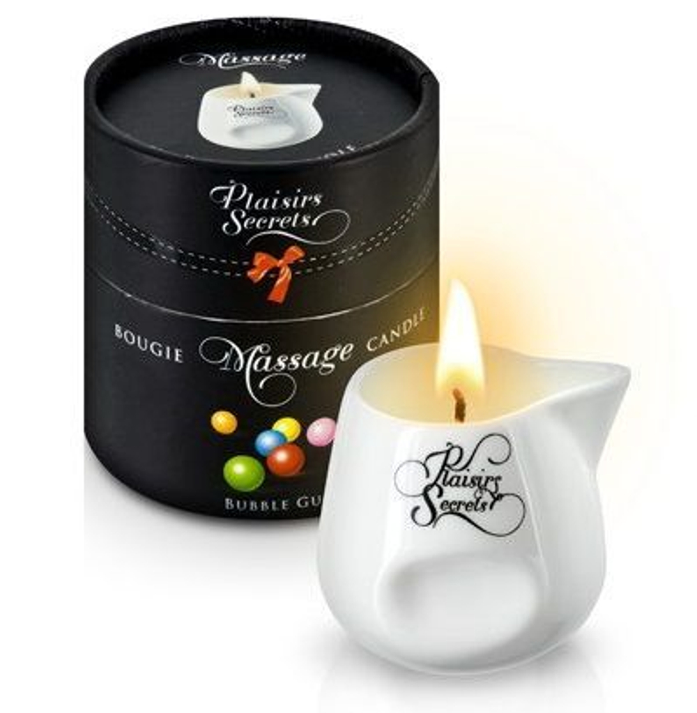Массажная свеча plaisir secret bougie massage с ароматом