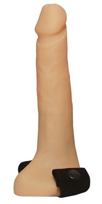 Фаллопротез №6 на эластичном креплении - 17,5 см.