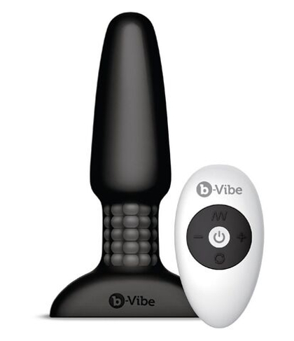 Вибровтулка с ротацией шариков RIMMING REMOTE CONTROL PLUG - 15,2 см.