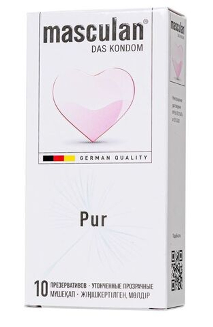 Супертонкие презервативы Masculan Pur