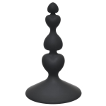 Анальная пробка Sweetheart Plug Black - 10 см.