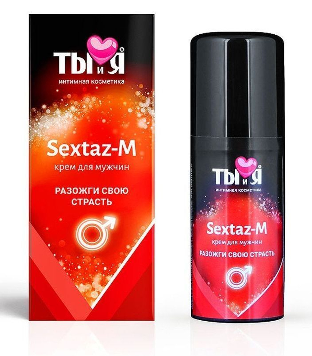Крем Sextaz-m с возбуждающим эффектом для мужчин