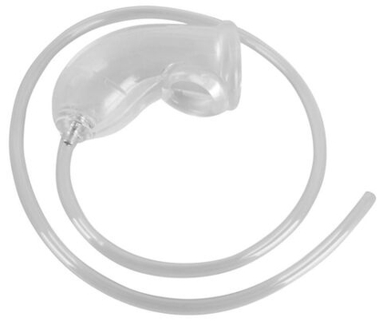 Прозрачная насадка на пенис piss play sleeve для игр с мочеиспусканием