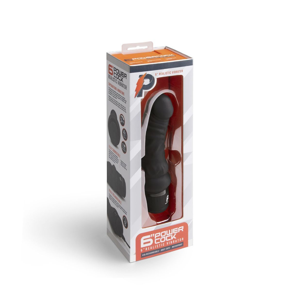 Вибратор-реалистик 6 Realistic Vibrator - 17 см.