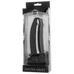 Черный кляп-страпон masters mini face fuck strap-on - 14 см.