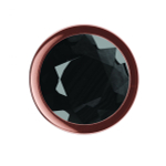 Пробка цвета розового золота с кристаллом Diamond Shine
