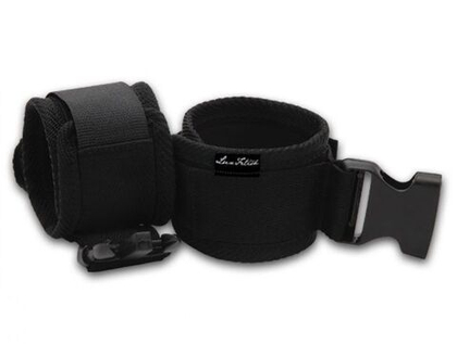 Черные фиксаторы для рук или ног g-spot pal