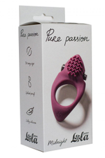 Эрекционное виброкольцо pure passion midnight