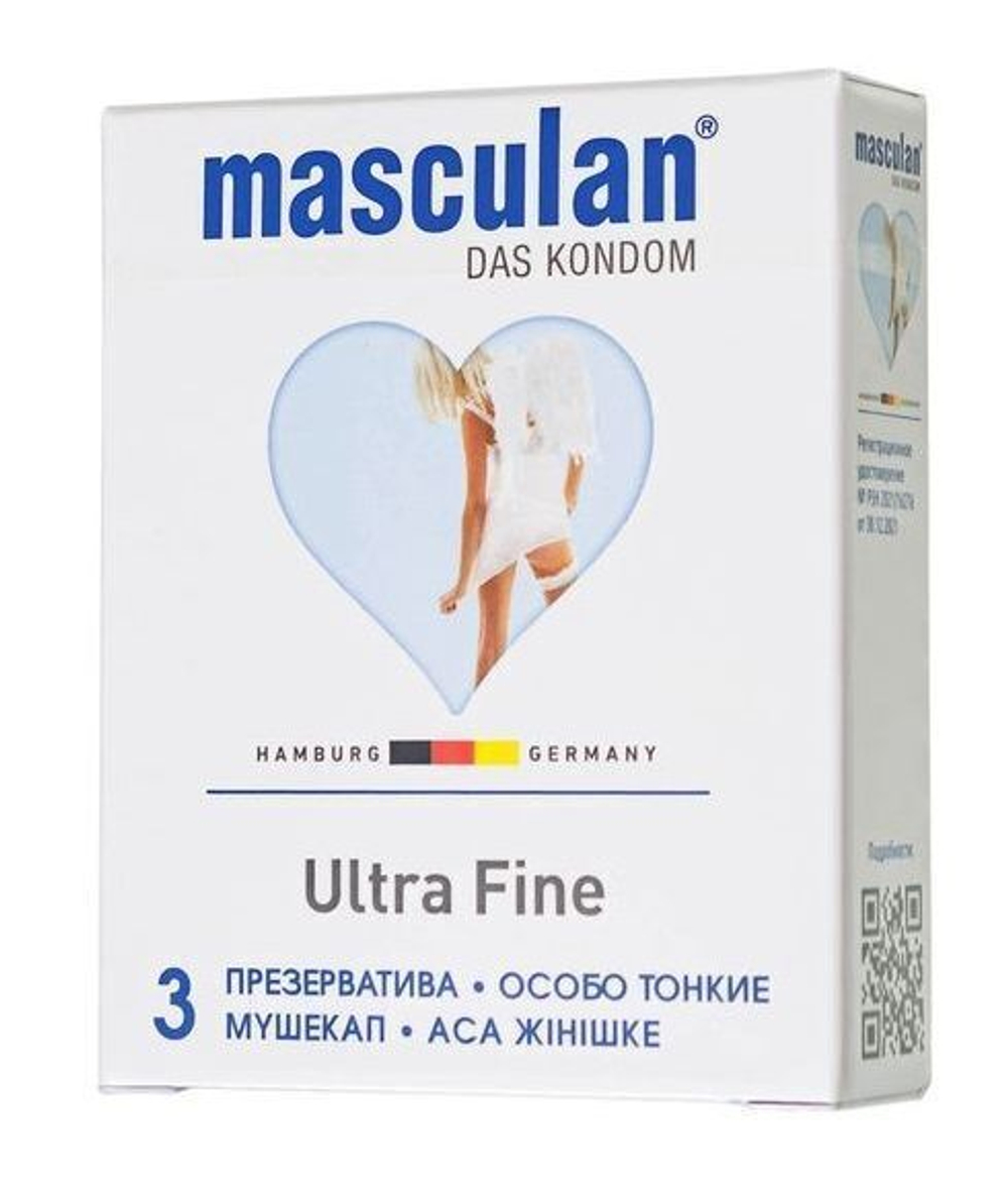 Особо тонкие презервативы Masculan Ultra Fine
