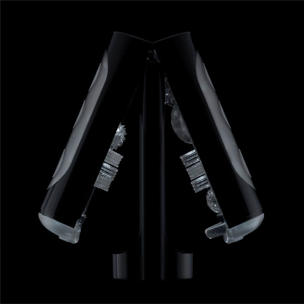 Чёрный мастурбатор flip hole black