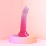 Фаллоимитатор из жидкого силикона dildolls - 17,6 см.