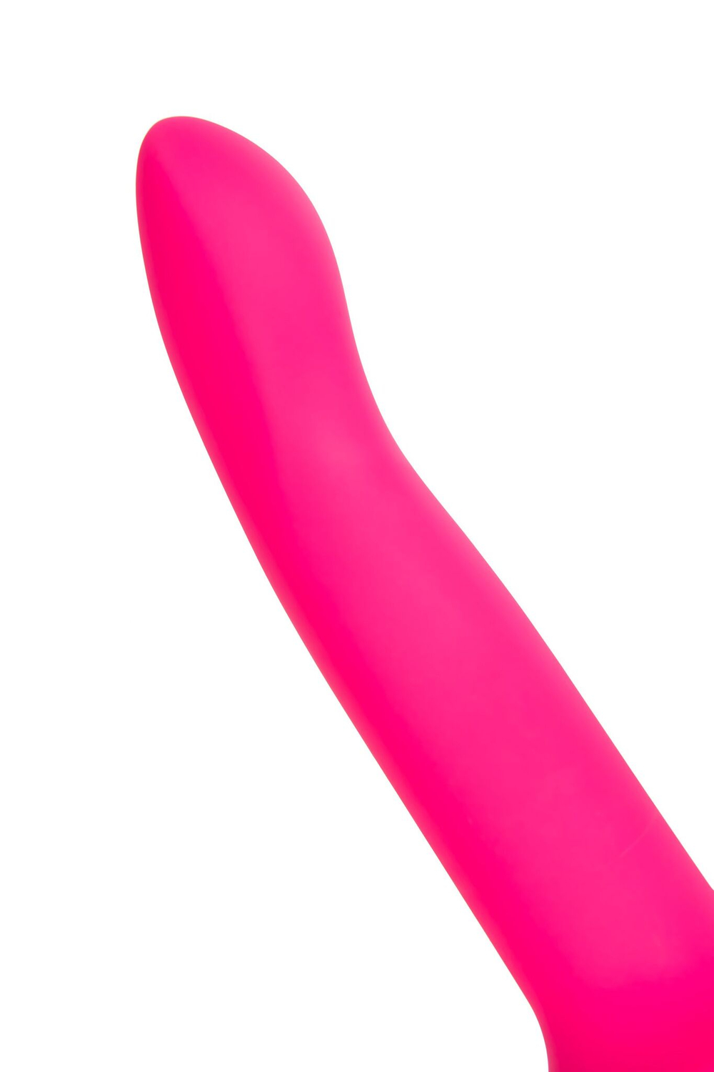 Ярко-розовый, светящийся в темноте фаллоимитатор sam glow - 17 см.