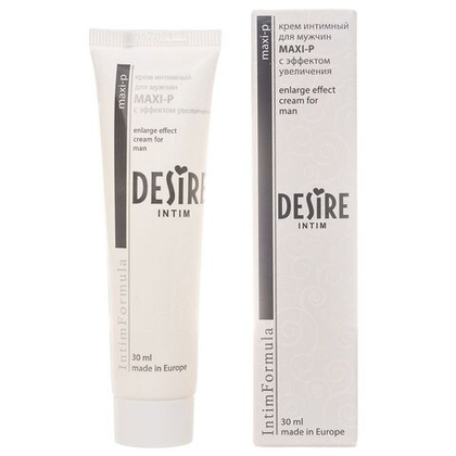Увеличивающий интимный крем для мужчин Maxi-P - 30 мл.