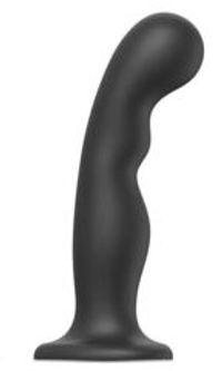 Черная насадка Strap-On-Me Dildo Plug P&G size XXL