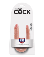 Двусторонний фаллоимитатор u-shaped small double trouble - 33,5 см.