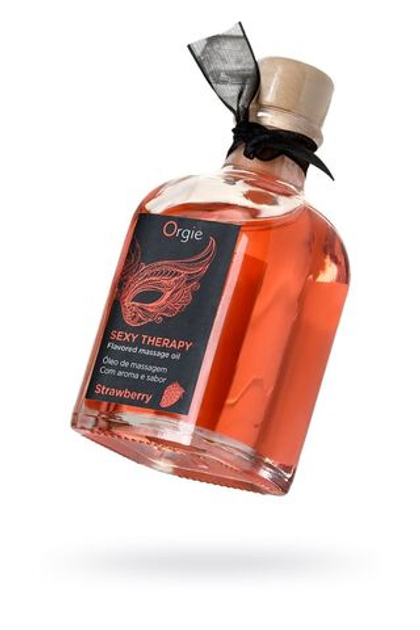 Массажное масло orgie lips massage со вкусом - 100 мл.