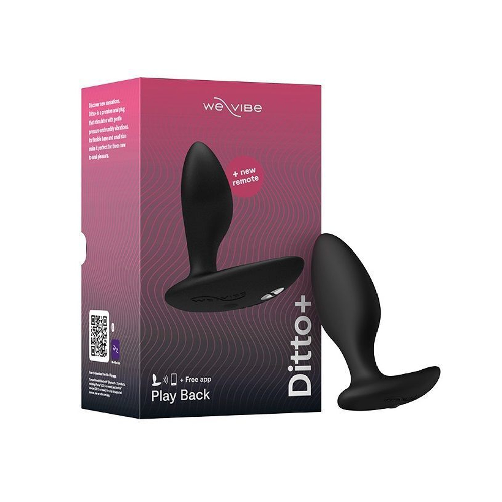 Анальная вибровтулка We-Vibe Ditto+