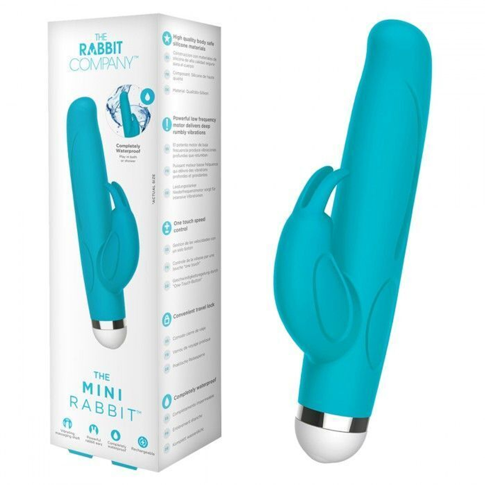 Вибратор-кролик The Mini Rabbit - 13,9 см.
