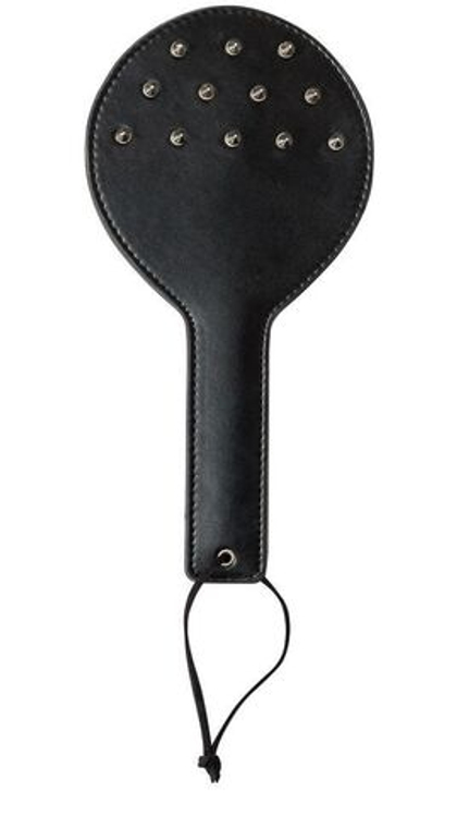 Черная шлепалка barb с шипами - 30 см.