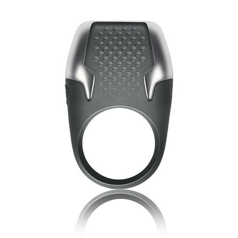 Серое эрекционное кольцо Climaximum Tyro